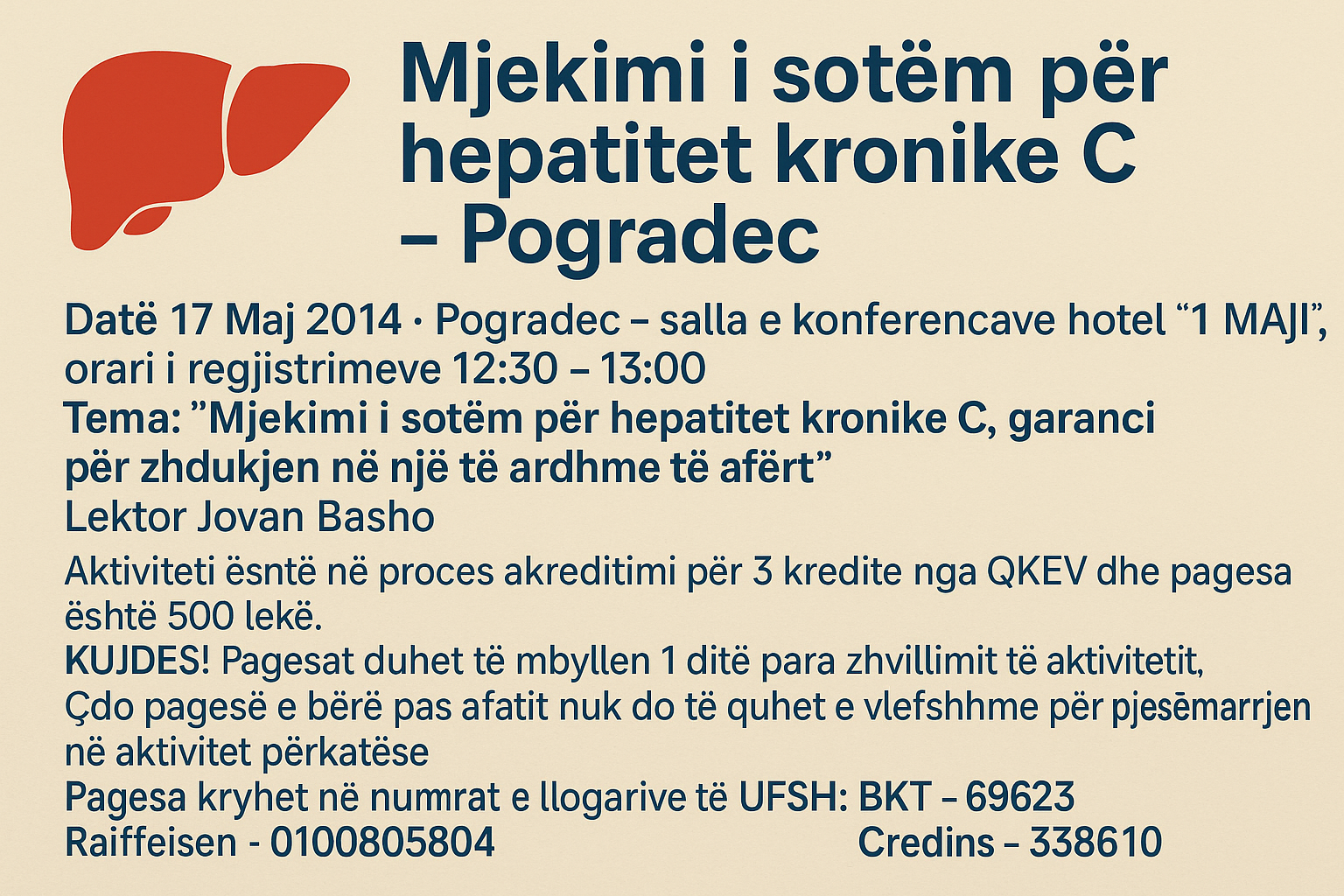 Mjekimi i sotem per hepatitet kronike C - Pogradec